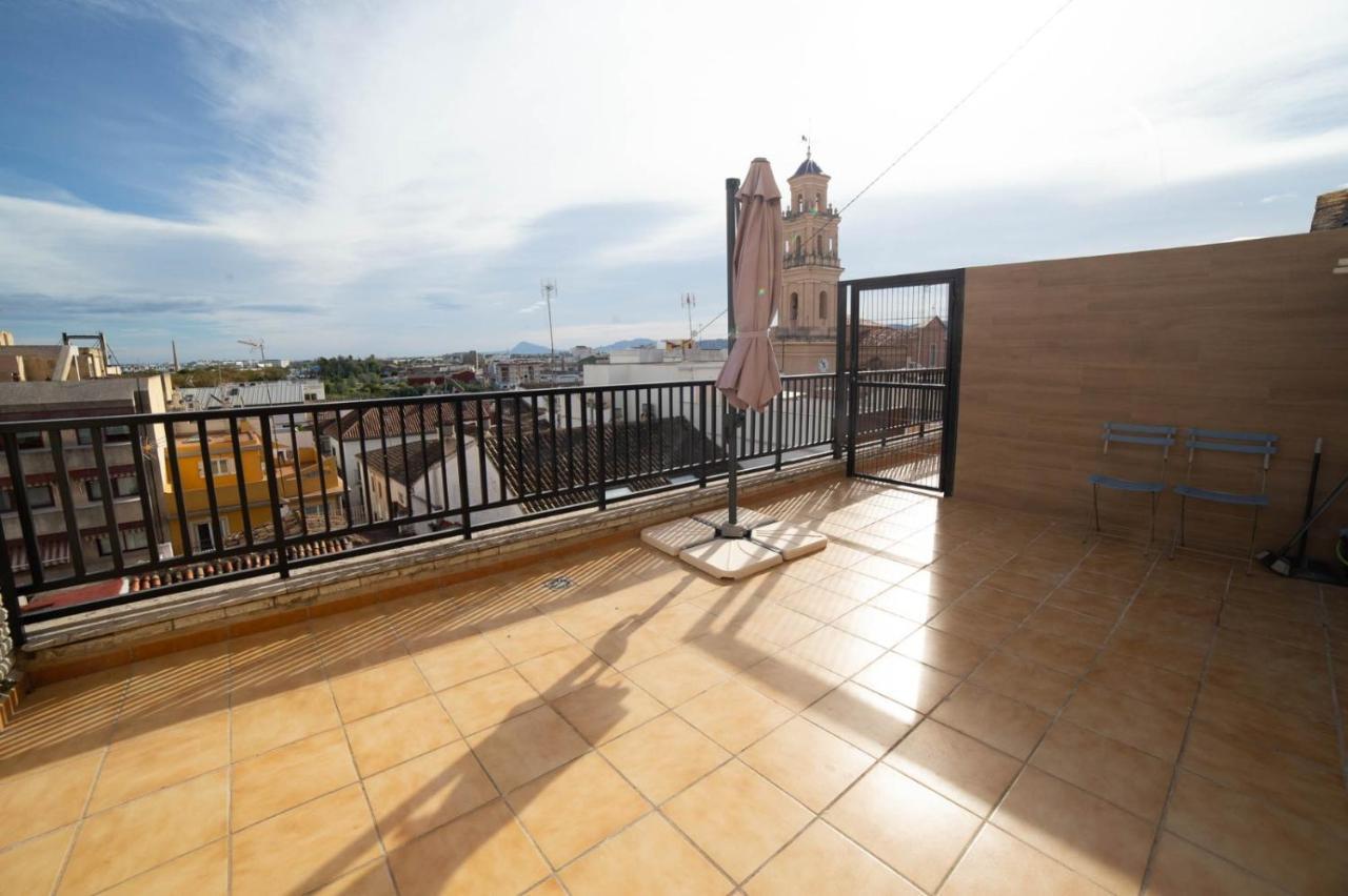 Atico Centro Gandia Lägenhet Exteriör bild